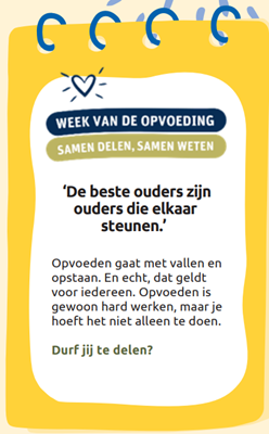 week van de opvoeding